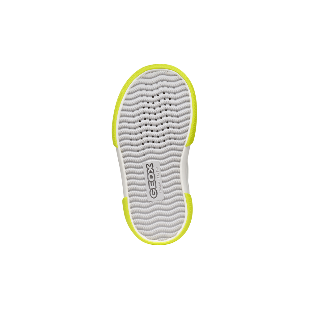 Geox Geox B Gisli B.A B551na 05410 C0551 White/Fluo Green Boys