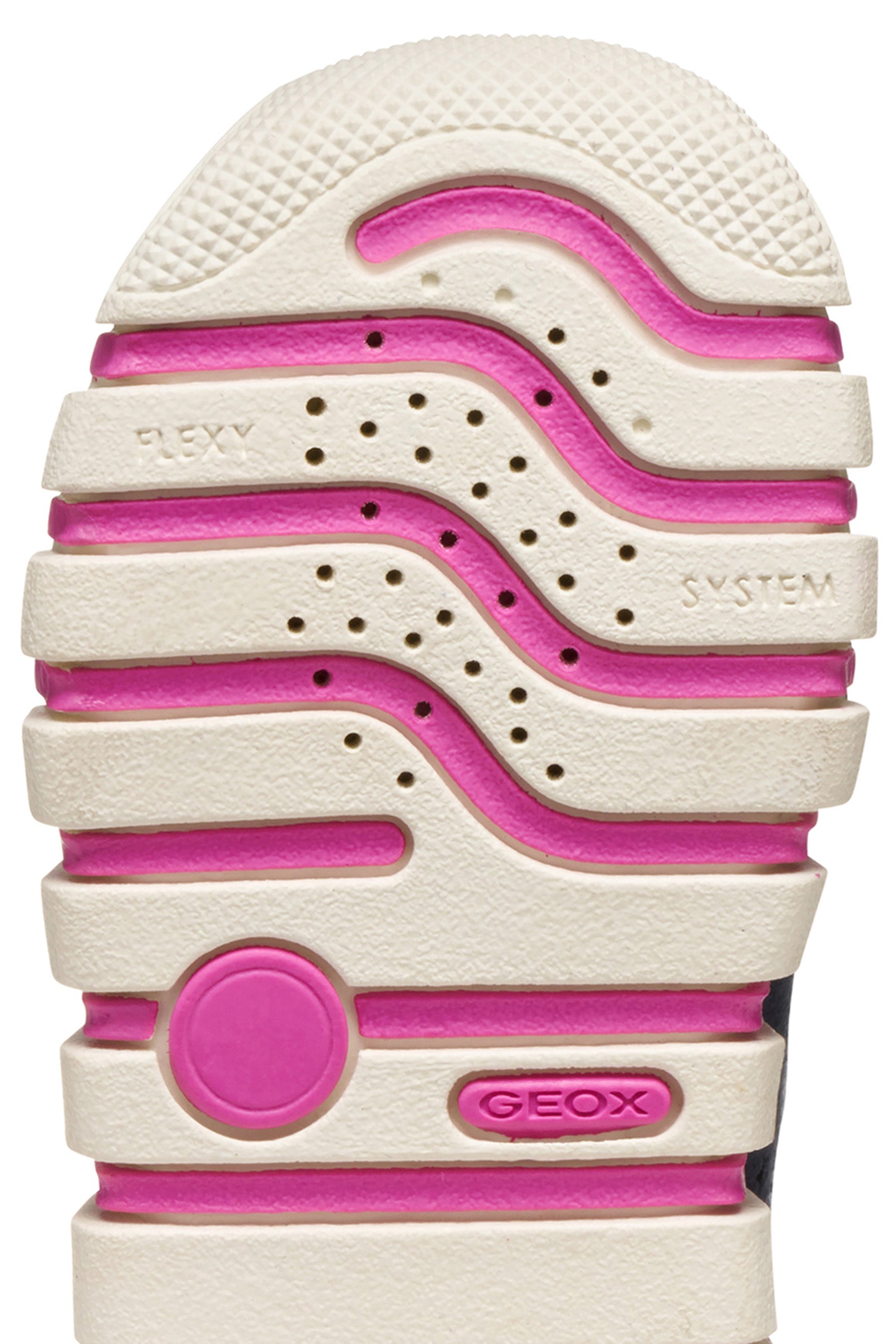 Geox Geox B IUPIDOO GIRL B5658B 0DHBC Navy / Fuchsia Girls Trainer NAVY/FUCHSIA Girls