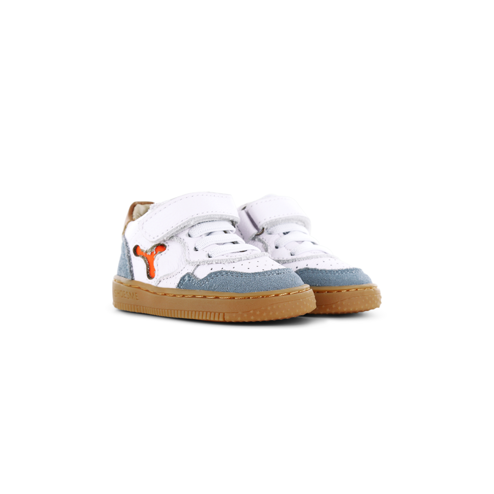 Shoesme Shoesme Baby-Proof Bn24s012-B White/Light Blue Boys