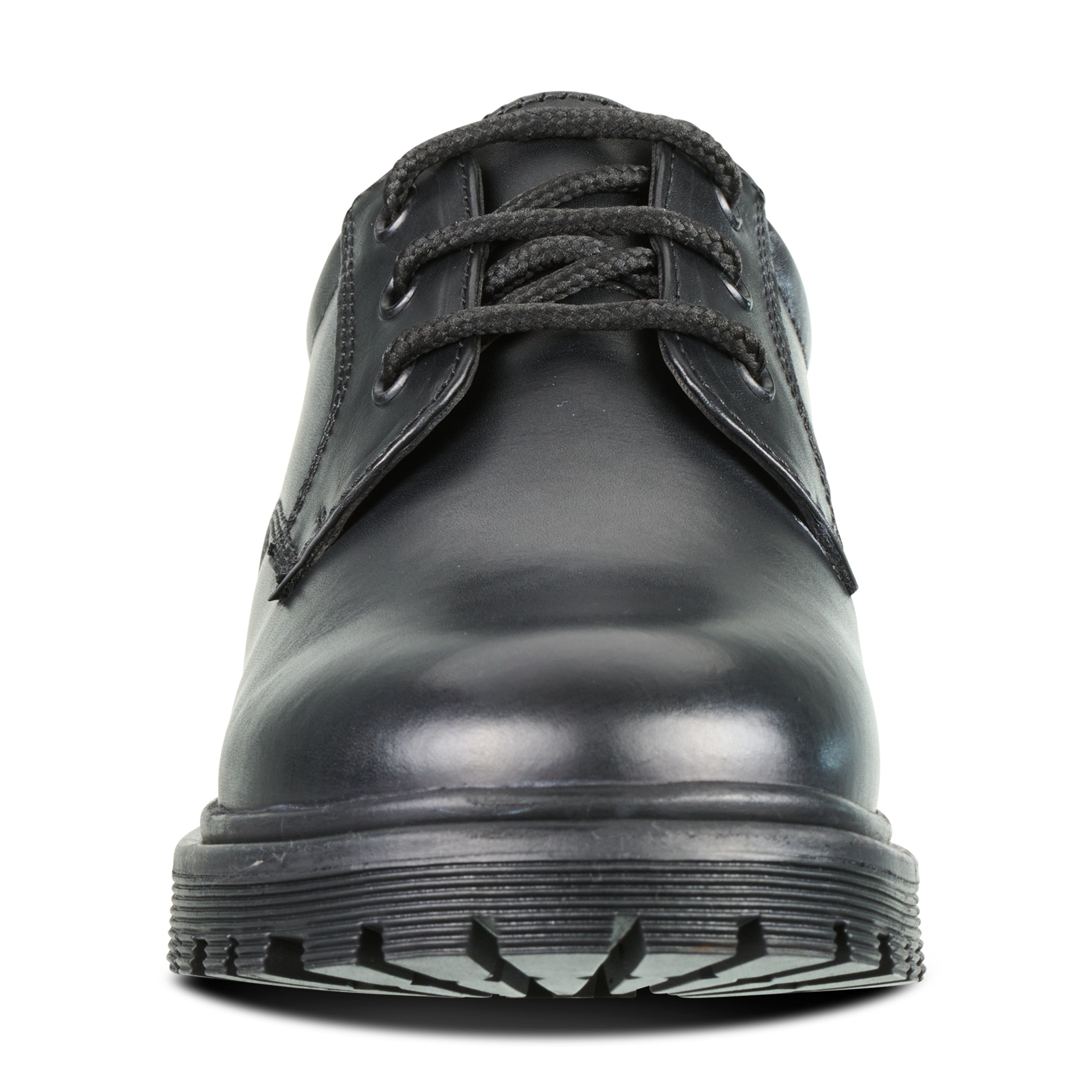 Term Term Bailey Black Lace Up School Shoe Black Unisex