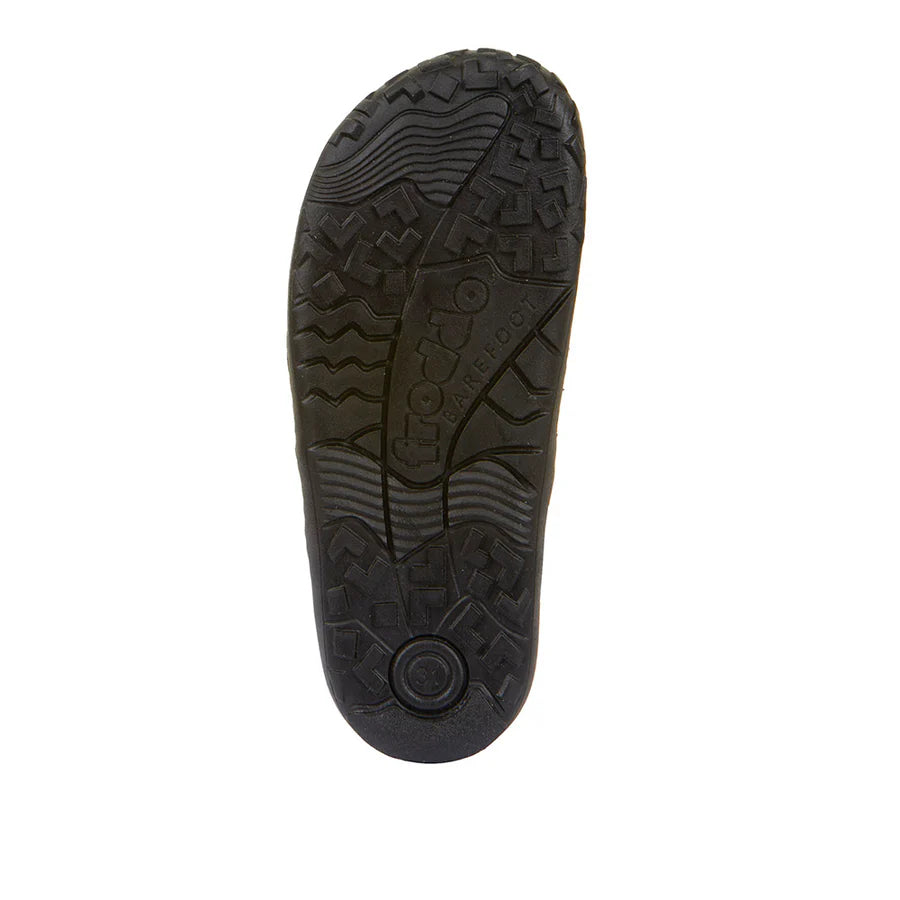 Froddo Froddo Nina T-Bar Barefoot G3130199 Black School Shoes Black Girls