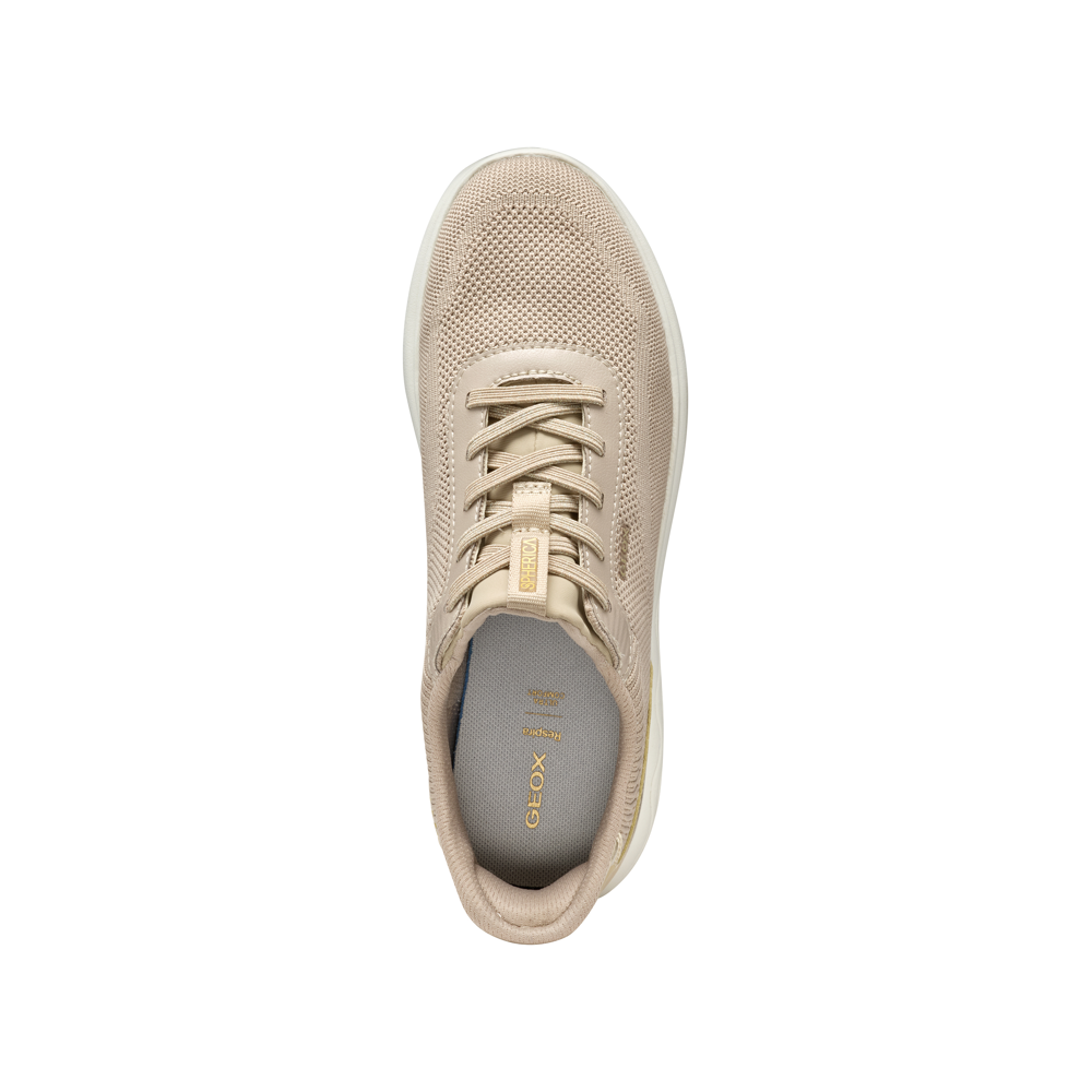 Geox Geox D Spherica Plus A D557ma 06Kbn Ch62l Taupe/Gold Ladies