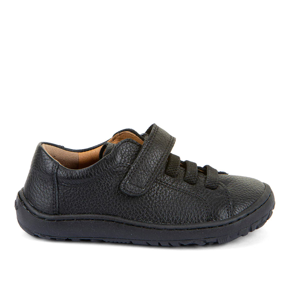 Froddo Barefoot Elastic G3130285-6 Black School Shoes