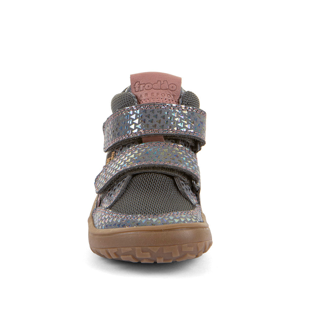 Froddo G3110266-31 Barefoot Waterproof Girls Aqua Shimmer Boot