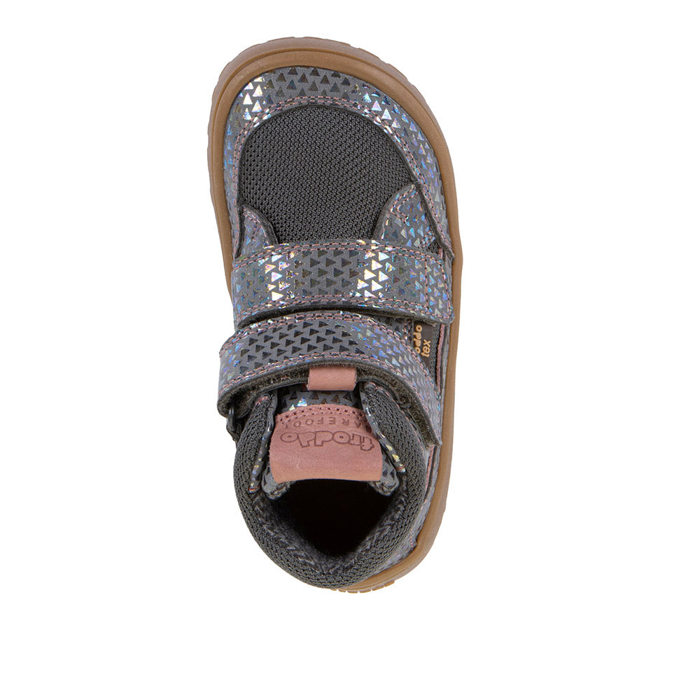 Froddo G3110266-31 Barefoot Waterproof Girls Aqua Shimmer Boot