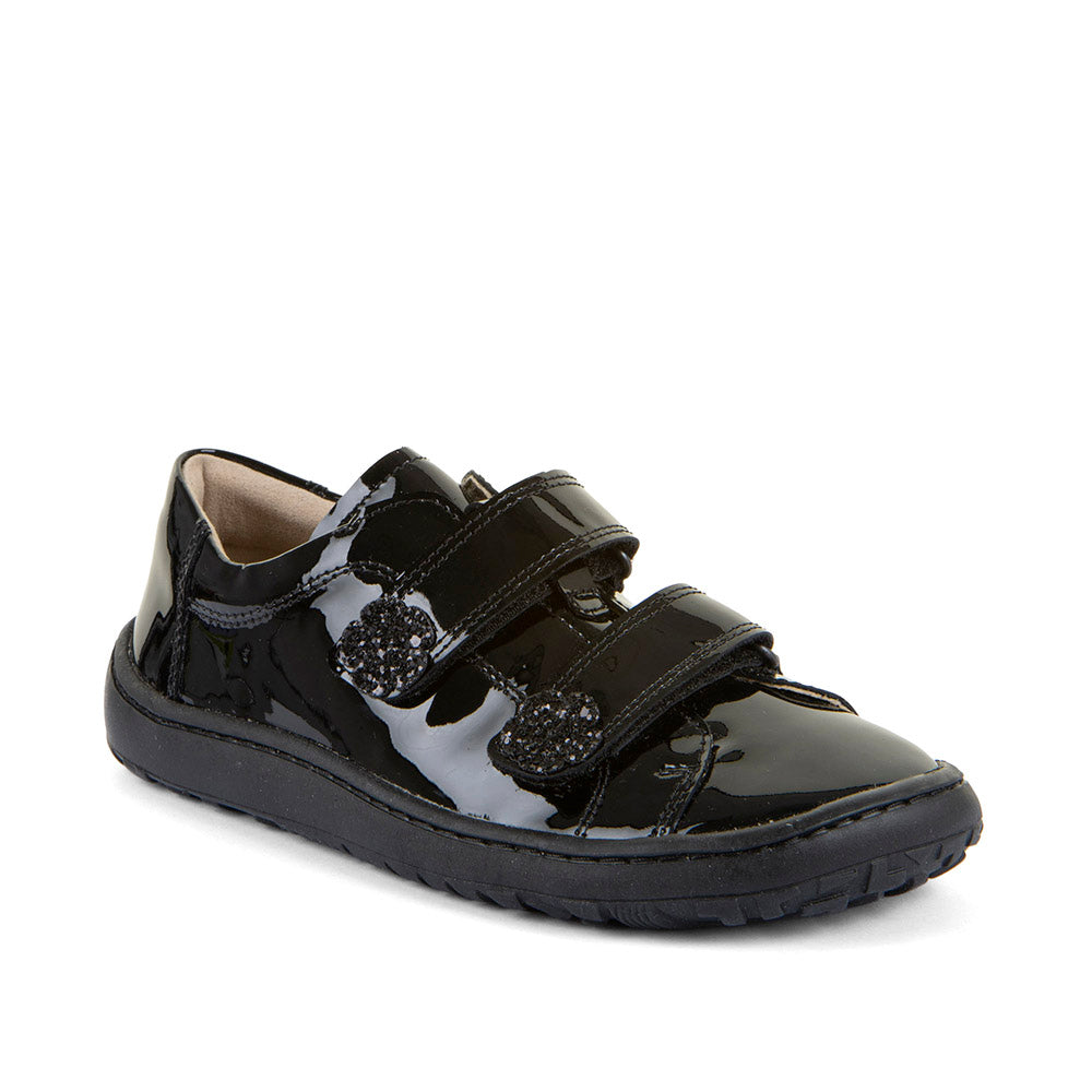 Froddo Alexandra Barefoot G3130300 Black Patent School Shoes