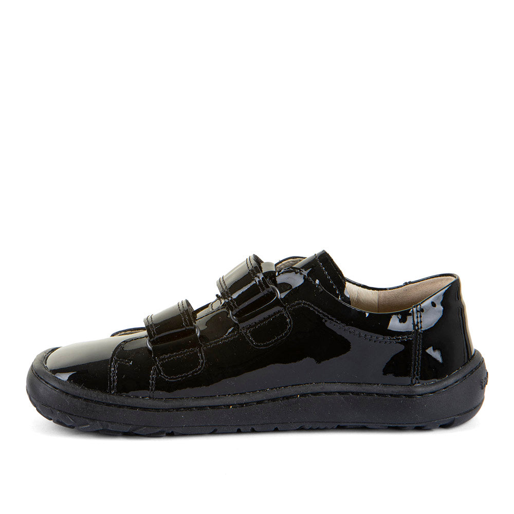 Froddo Froddo Alexandra Barefoot G3130300 Black Patent School Shoes Black Unisex