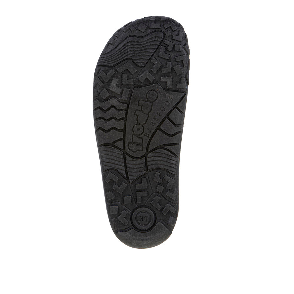 Froddo Froddo Alexandra Barefoot G3130300 Black Patent School Shoes Black Unisex