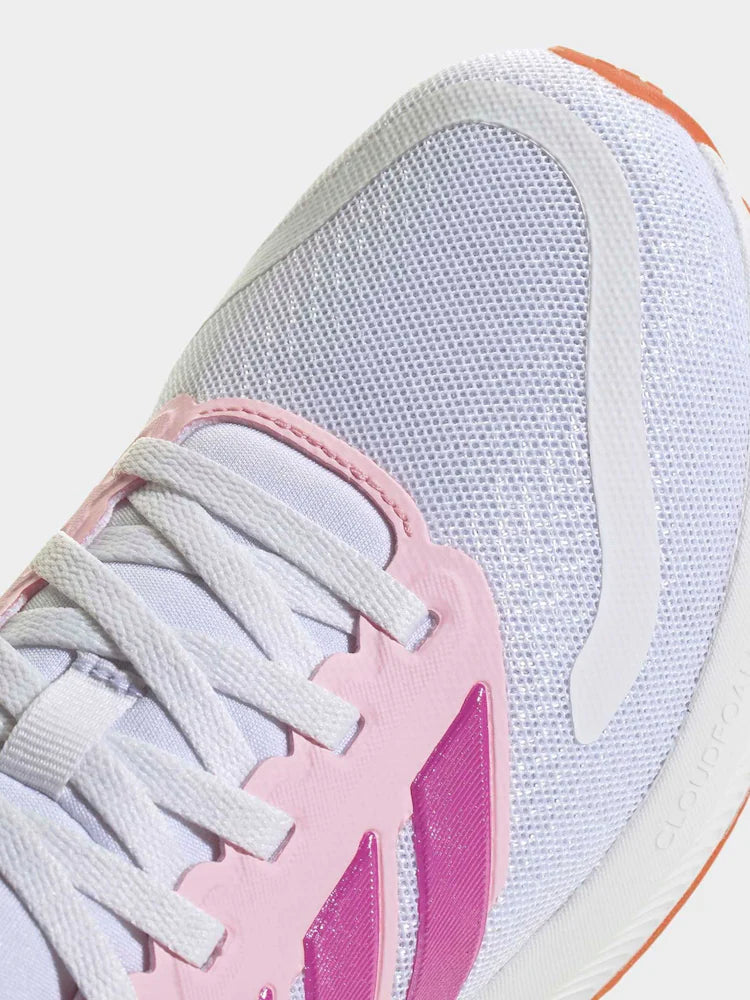 Adidas RUNFALCON 5 J - White Girls Trainer