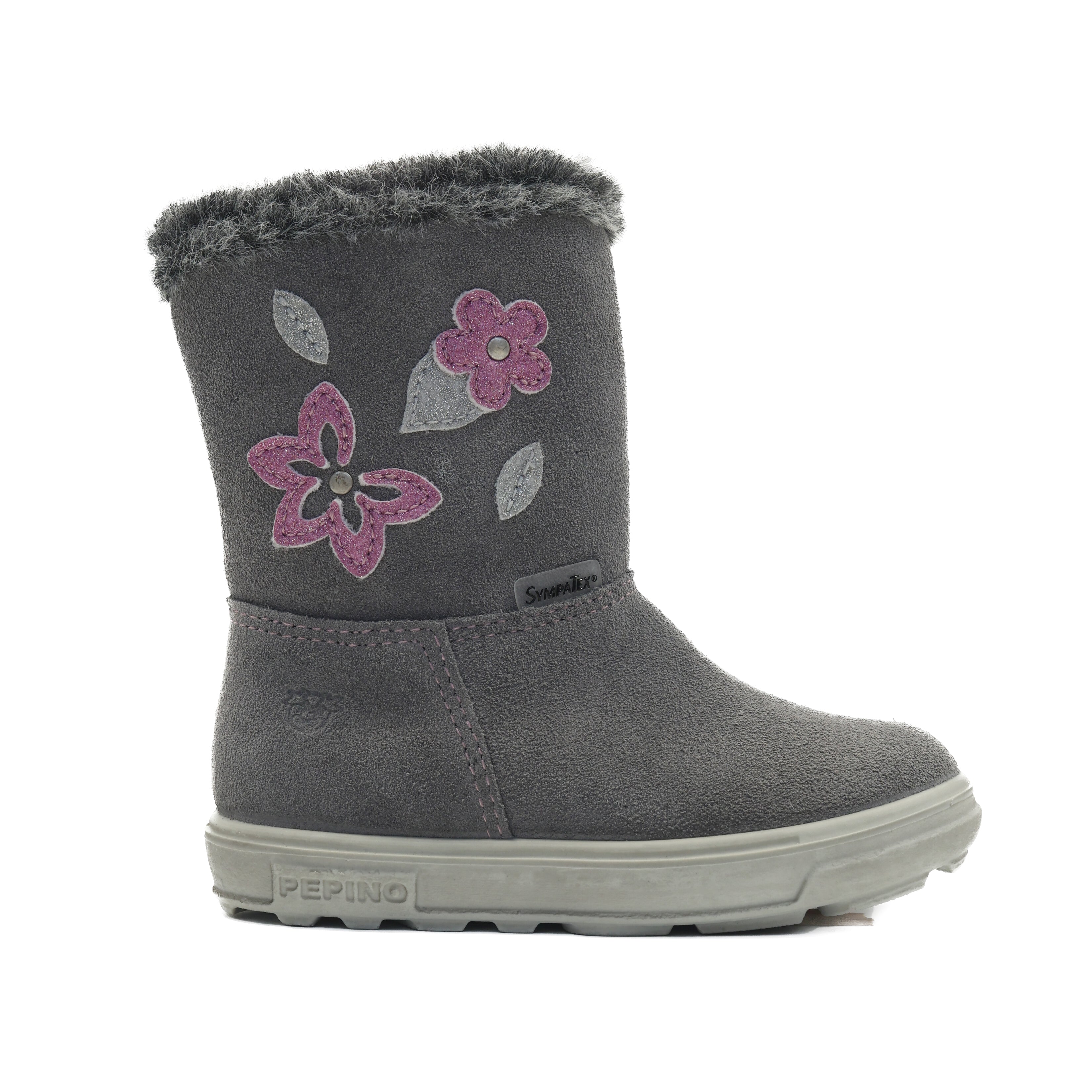 Ricosta Umi Grey 50 2701602/450 Girls Grey Waterproof Boot