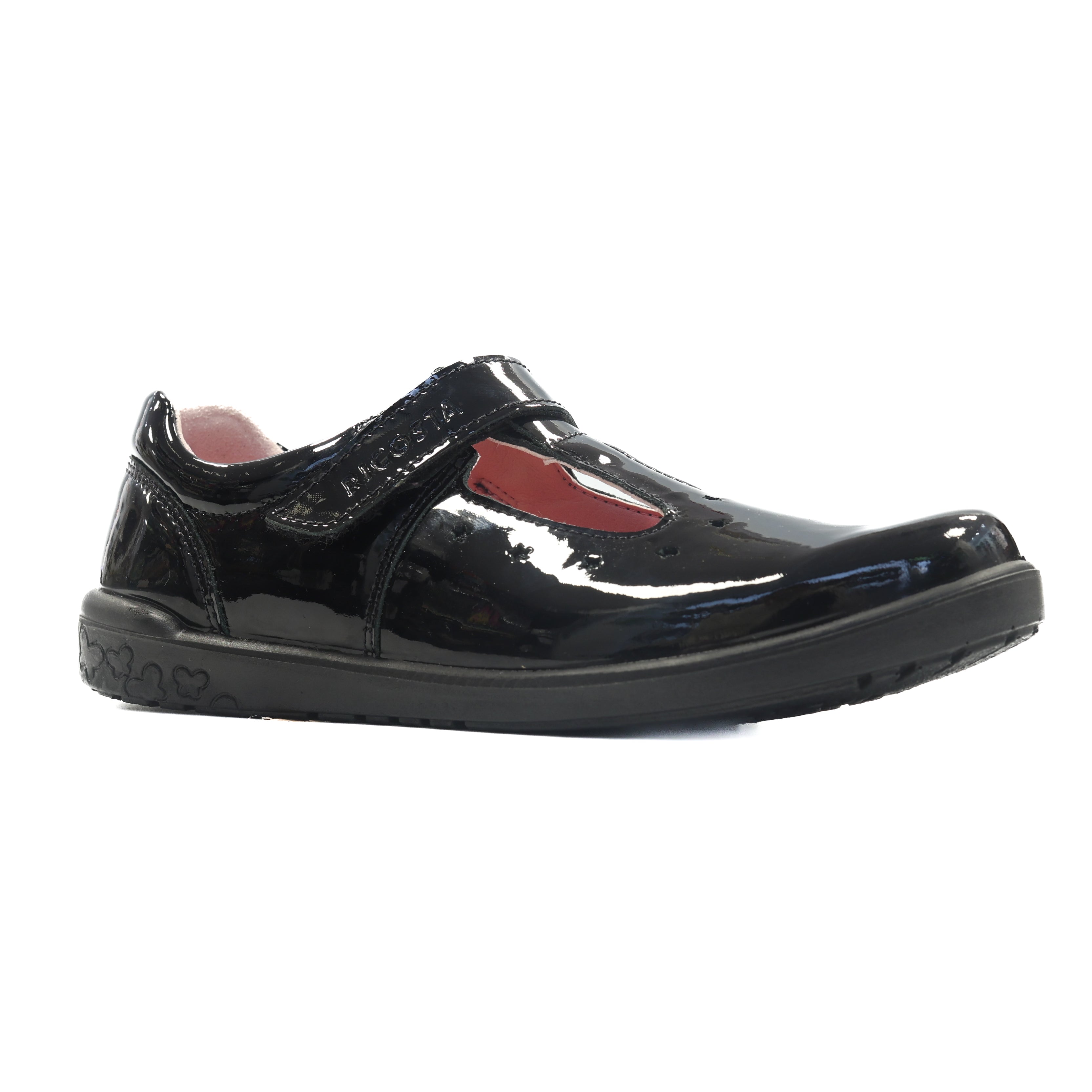 Ricosta Ricosta Scarlett Patent 50 8600202/093 Black School Shoes Black Patent Girls