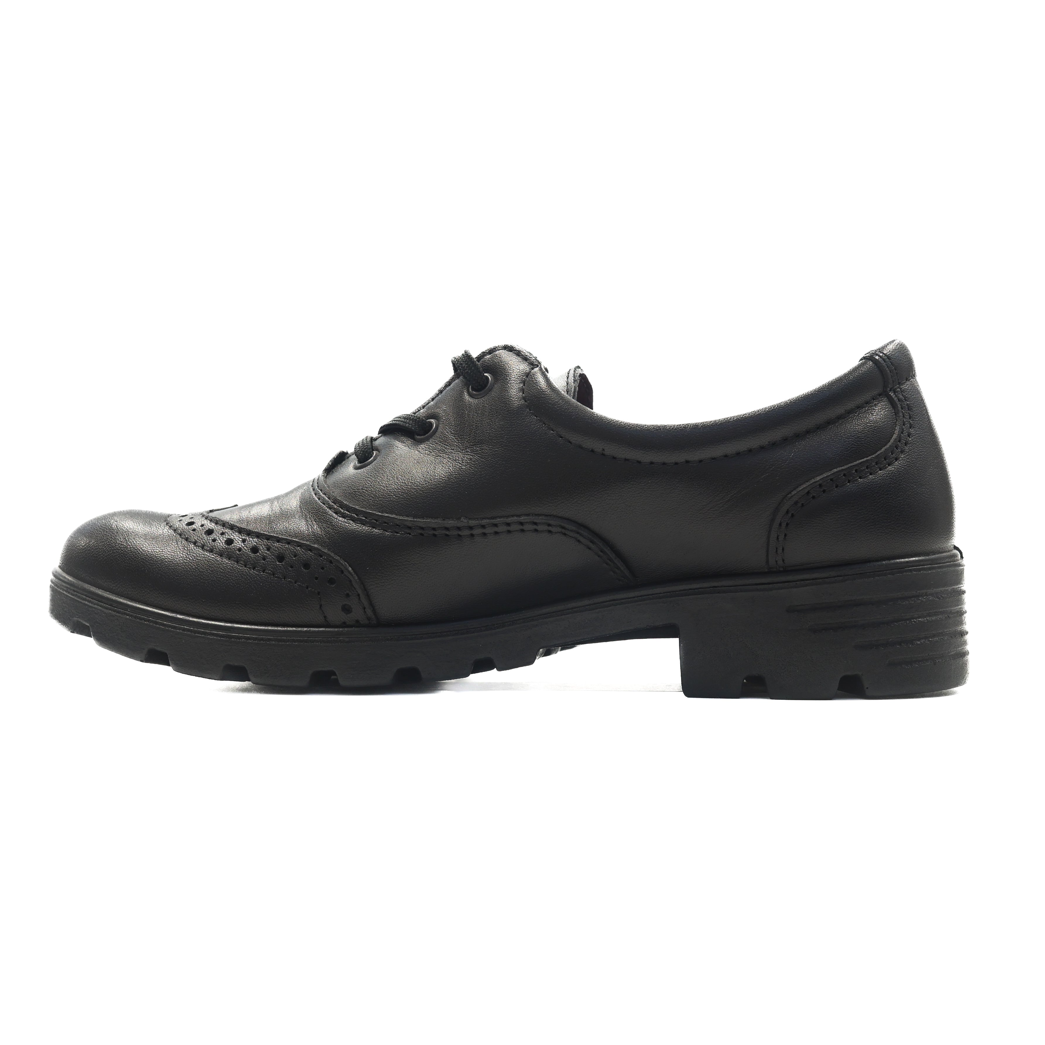 Ricosta Ricosta Lucy 50 7200302/090 Black Leather School Shoes Black Girls