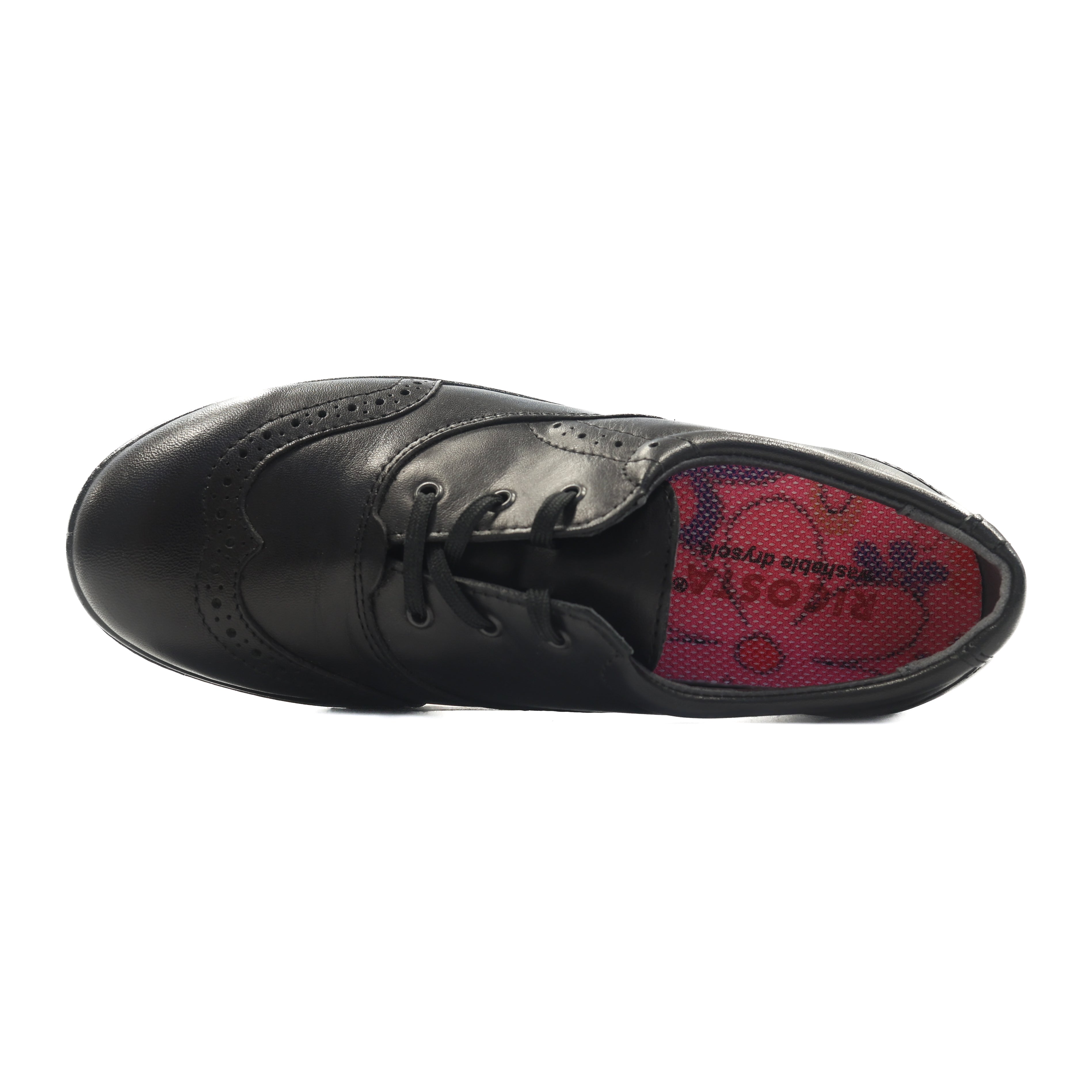 Ricosta Ricosta Lucy 50 7200302/090 Black Leather School Shoes Black Girls
