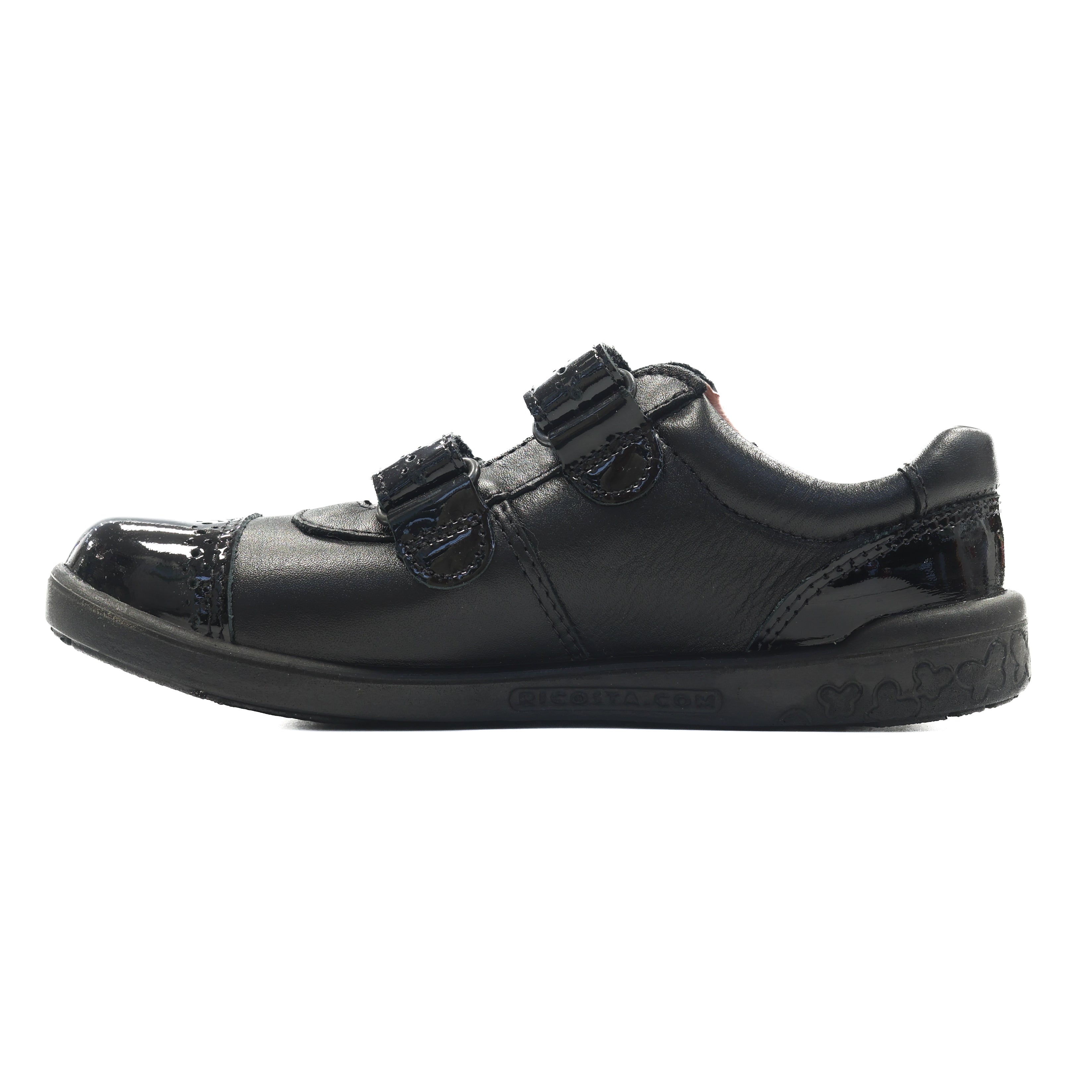 Ricosta Ricosta Grace Patent 50 8600502/093 Black School Shoes Black Patent Girls