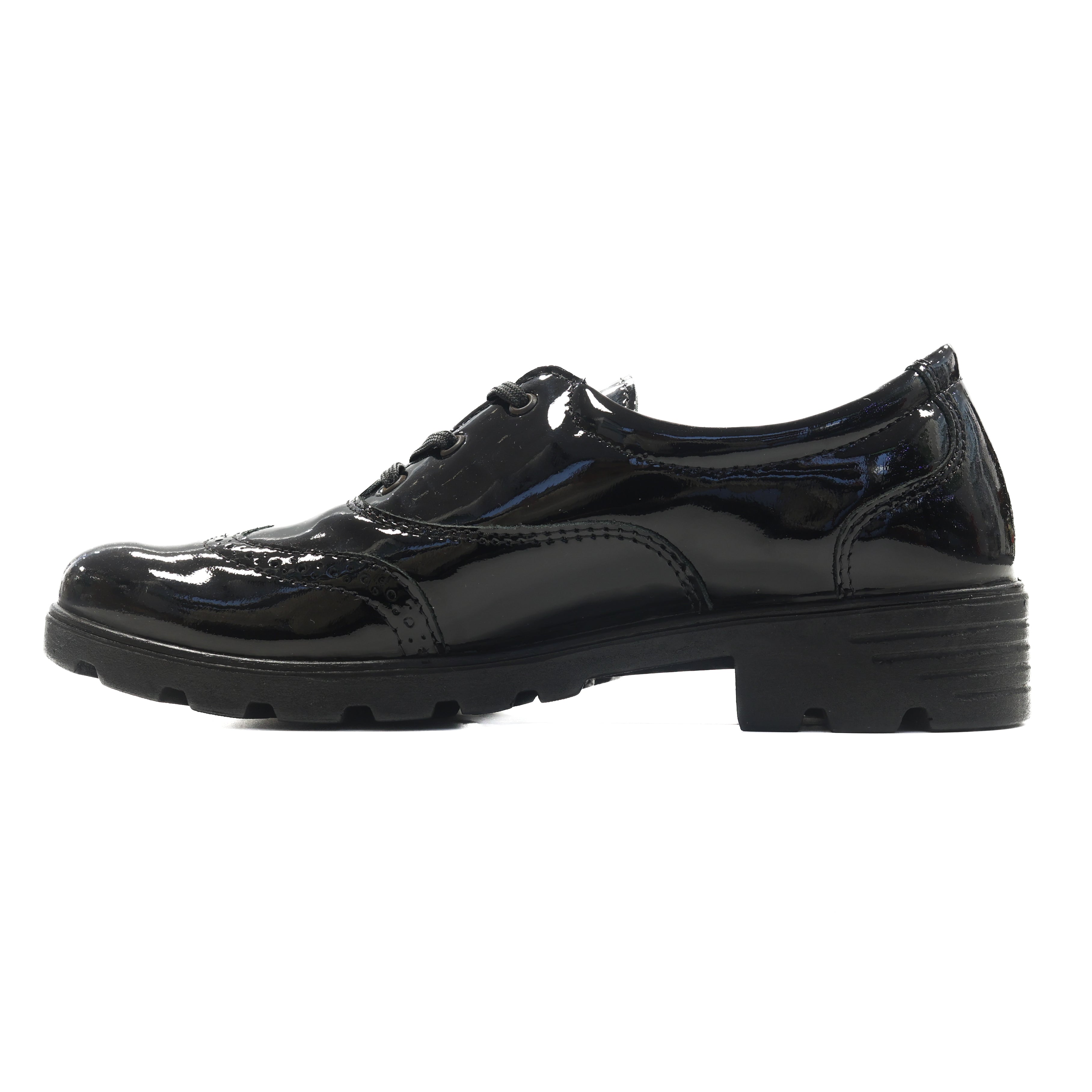 Ricosta Ricosta Lucy Patent 50 7200302/093 Black School Shoes Black Girls
