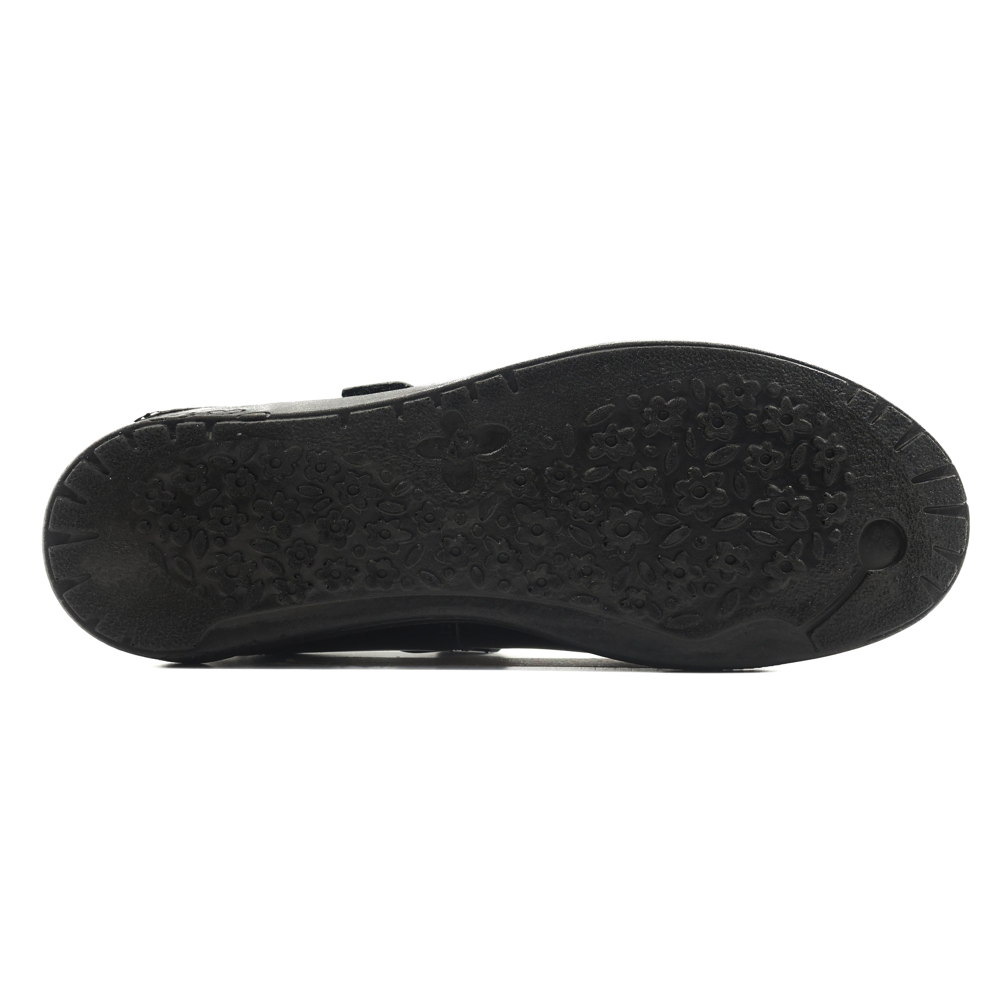 Ricosta Ricosta Leona 50 8600602/093 Black Patent School Shoes Black Girls