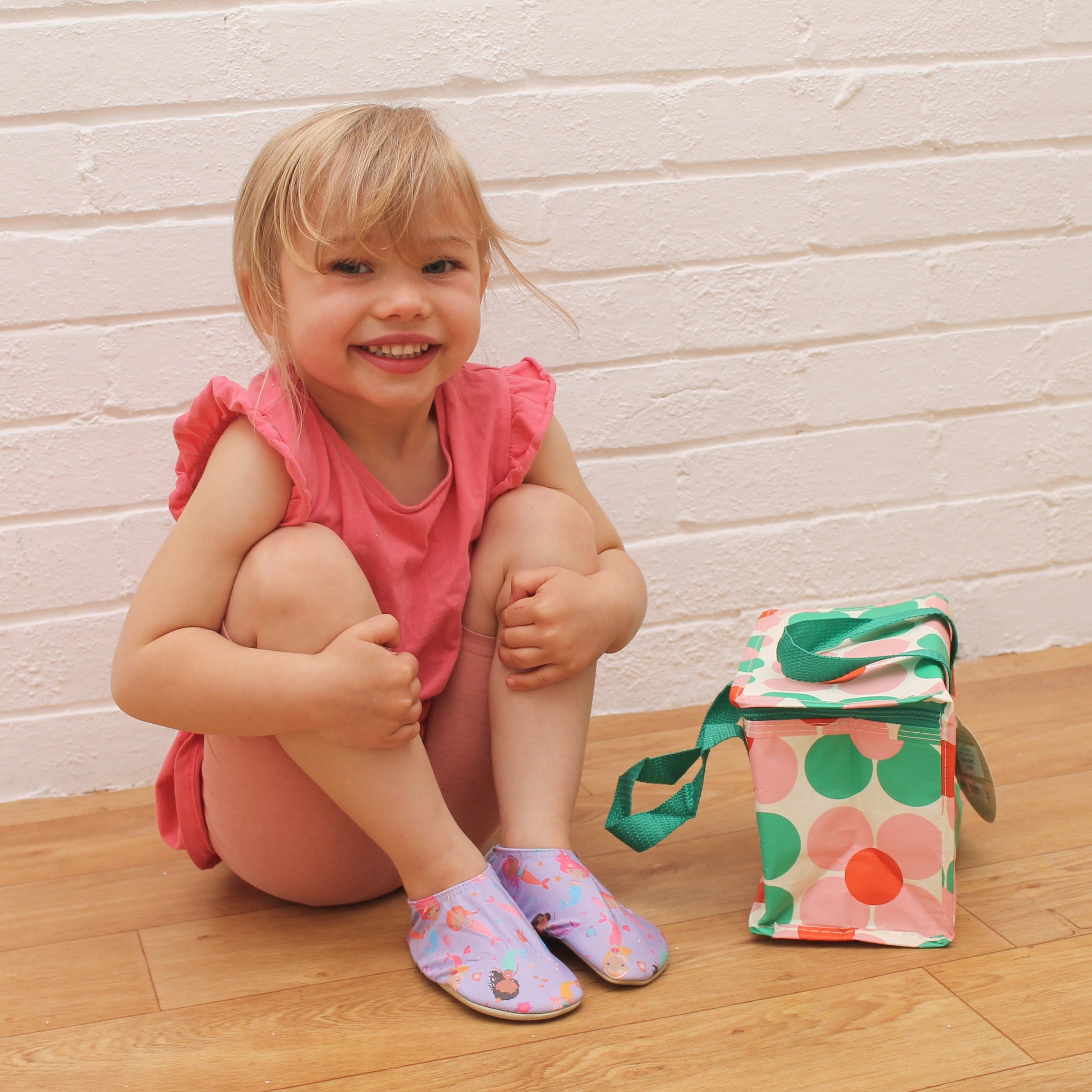 Rex Rex Daisy Lunch Bag 30420 Pink/Green Accessories