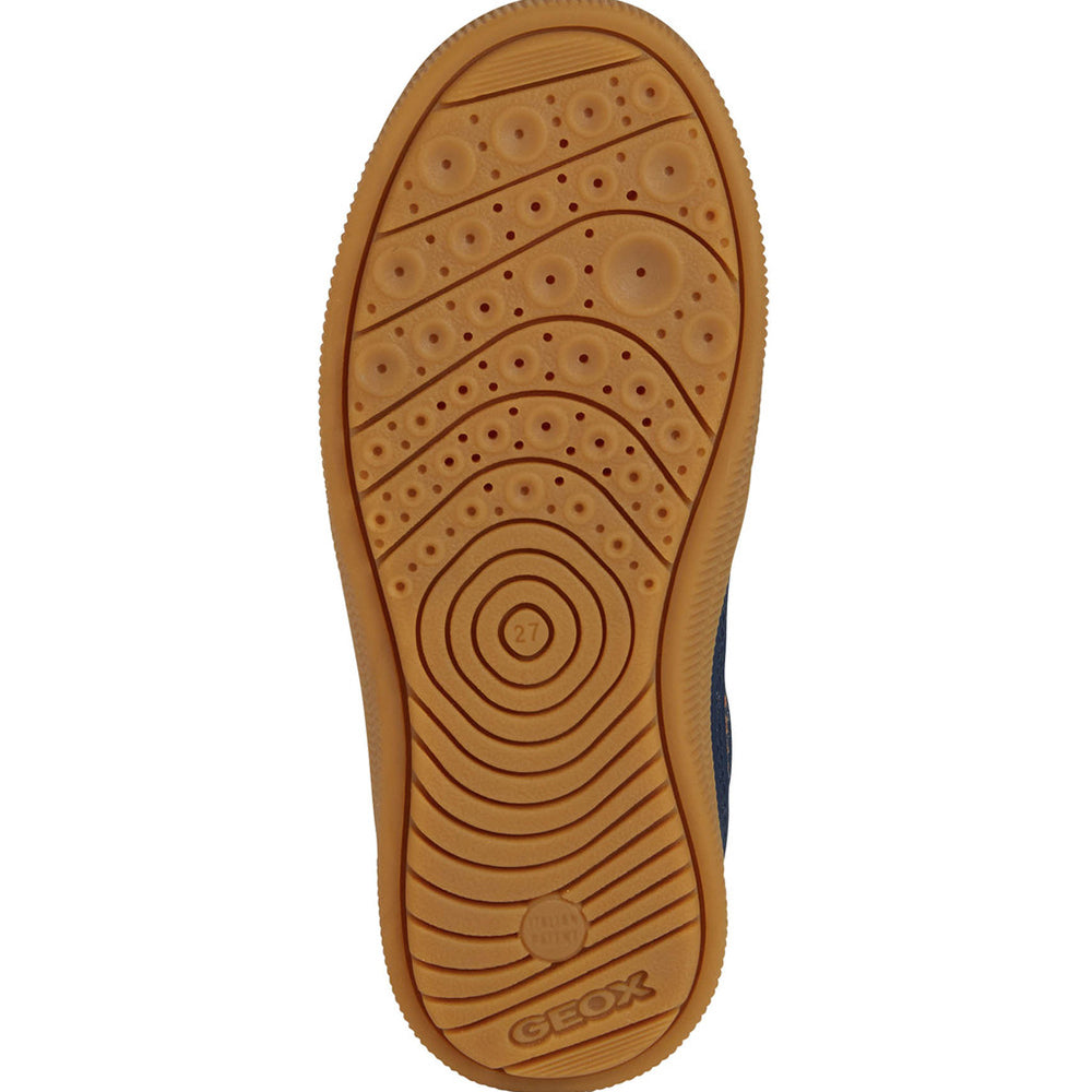 Geox Geox J Arzach J164AA 0MEFU C0659 Trainers Navy/Orange Boys