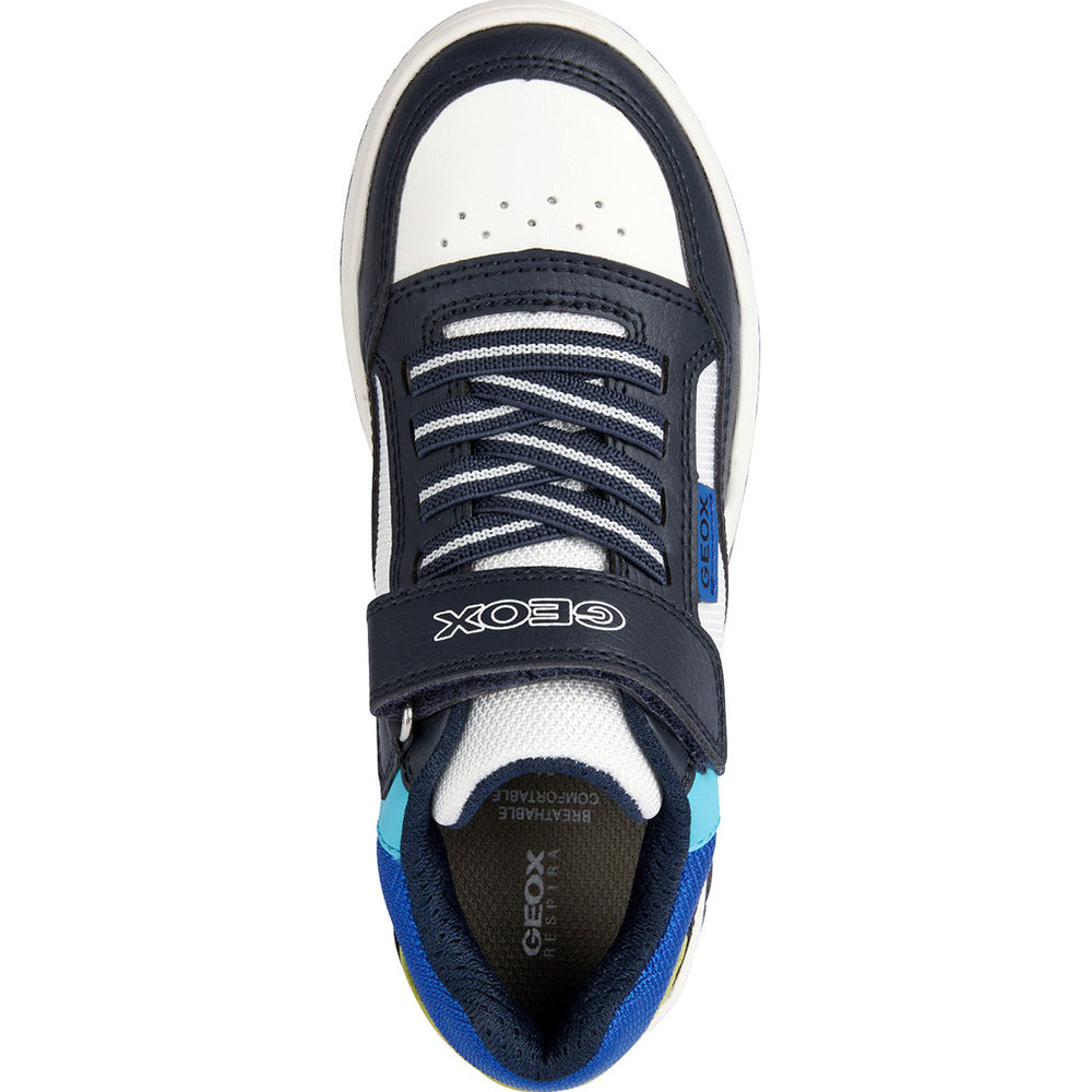Geox Geox J Perth J167RB 0FEFU C4226 Trainers Navy/Royal Boys