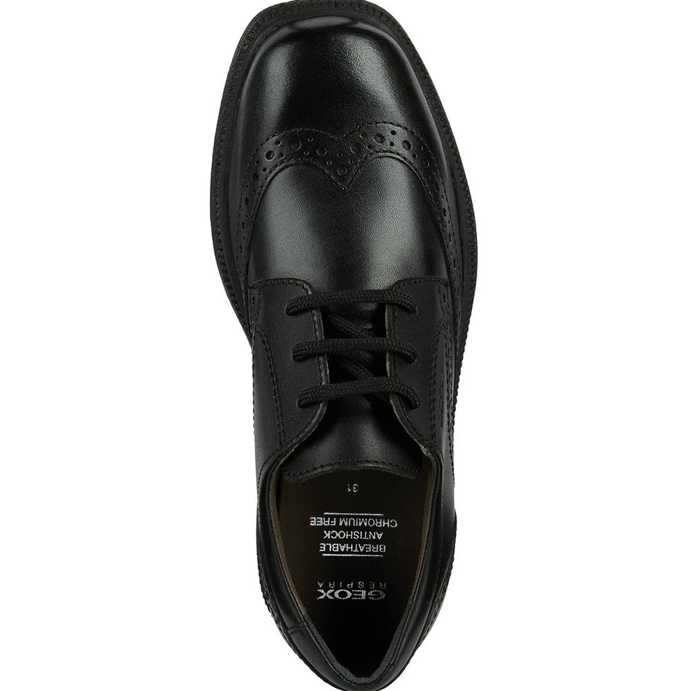 Geox Geox J Federico J26D1A 00043 C9999 Black School Shoes Black Boys