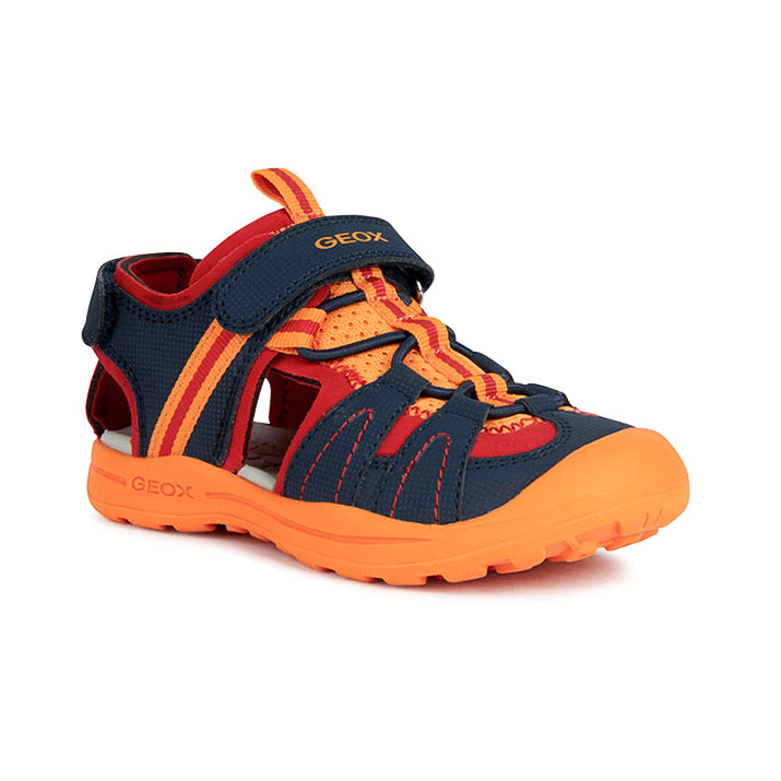Geox Geox J Vaniett J355XA 015CE C0057 Sandals Black/Orange Boys