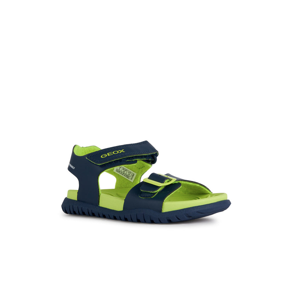Geox Geox J Sandal Fusbetto J35HMA 000BC C0749 Sandals Navy/Lime Boys