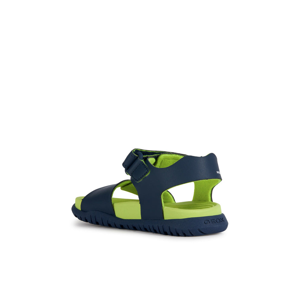 Geox Geox J Sandal Fusbetto J35HMA 000BC C0749 Sandals Navy/Lime Boys