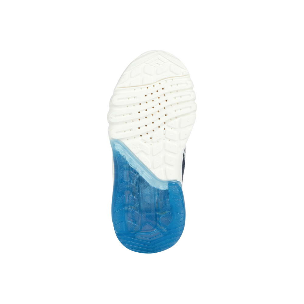 Geox Geox J Ciberdron C J36lbc 011Fe C4201 Navy/Dk Silver Boys