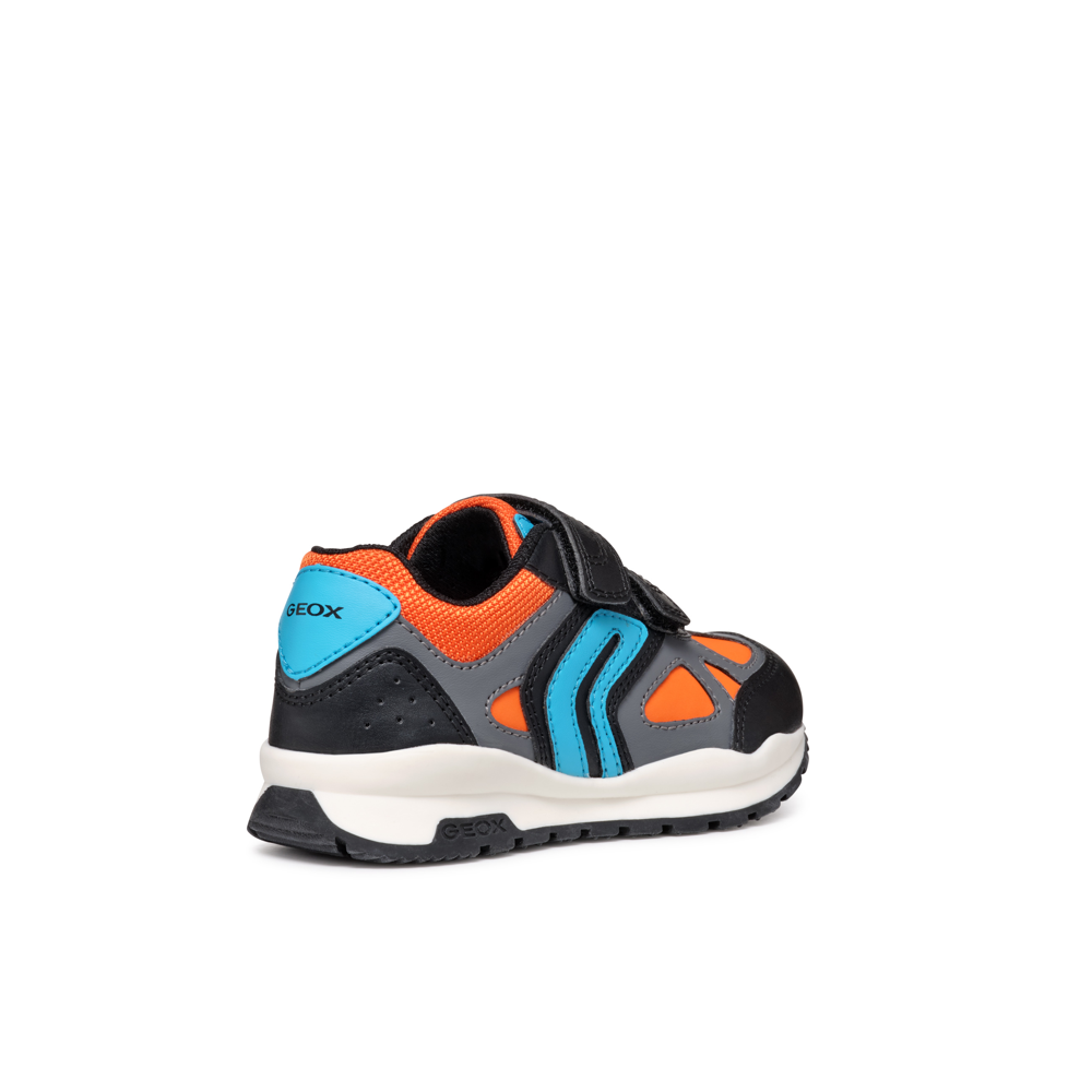 Geox Geox J Pavel D J4515D 054FU C0038 Black/Orange Boys