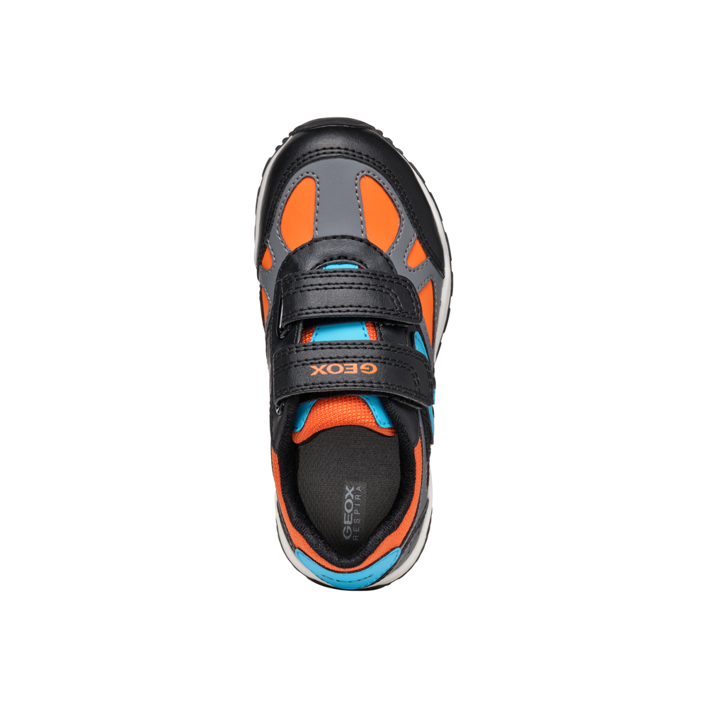 Geox Geox J Pavel D J4515D 054FU C0038 Black/Orange Boys