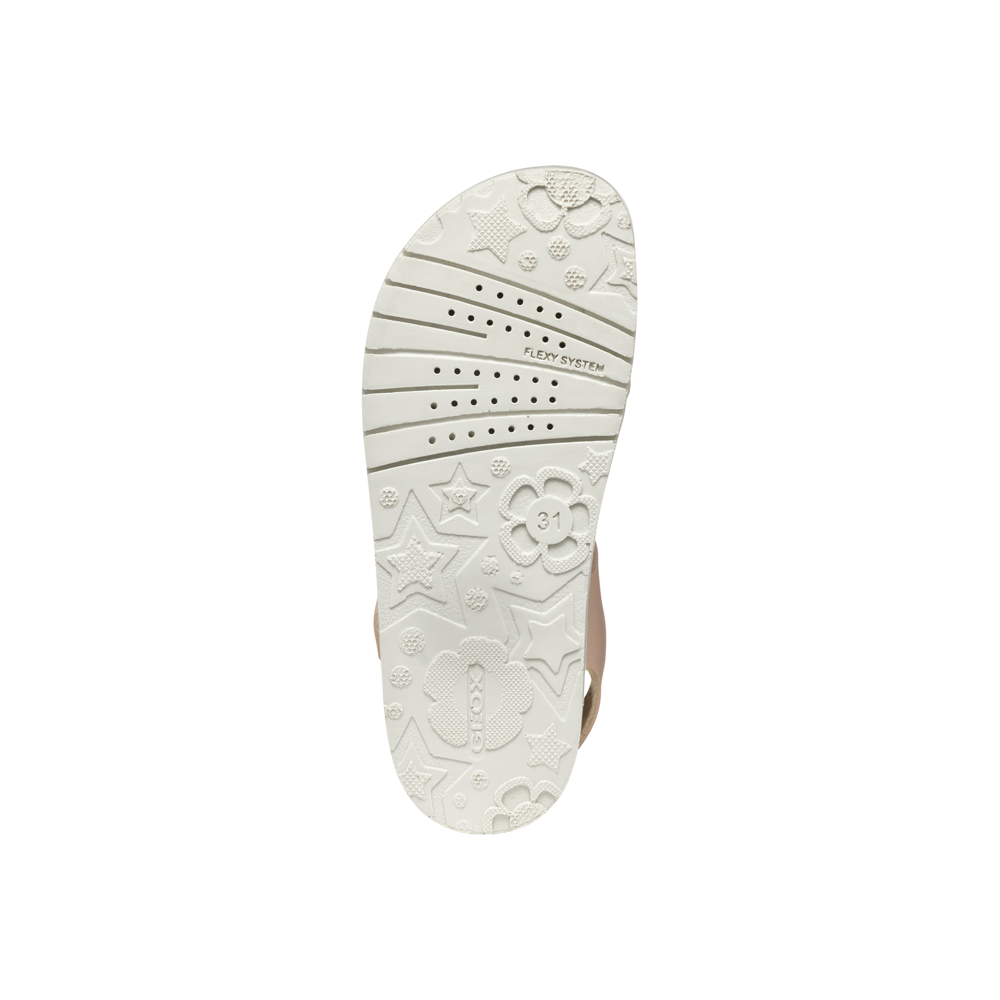 Geox Geox J S.Costarei G.G J45eag 054Bj C8wh8 Girls Rose Gold Sandals Rose/Rose Gold Girls