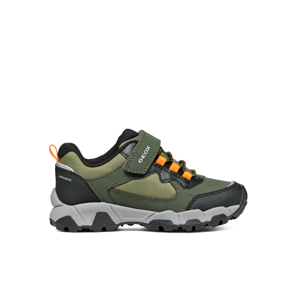 Geox Geox J Magnetar B ABX J463ZB 050FU C3X7R Green/Orange Boys