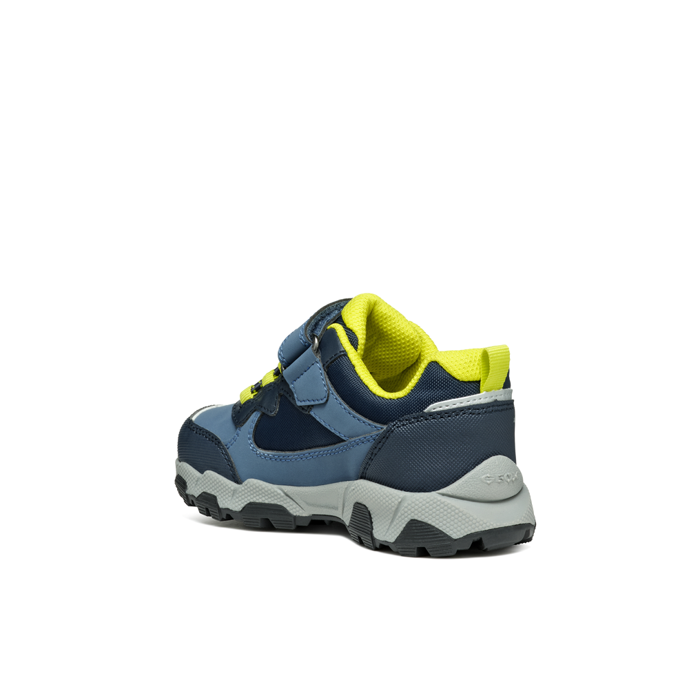 Geox Geox J Magnetar B ABX J463ZB 050FU C4B3S Avio/Lime Green Boys