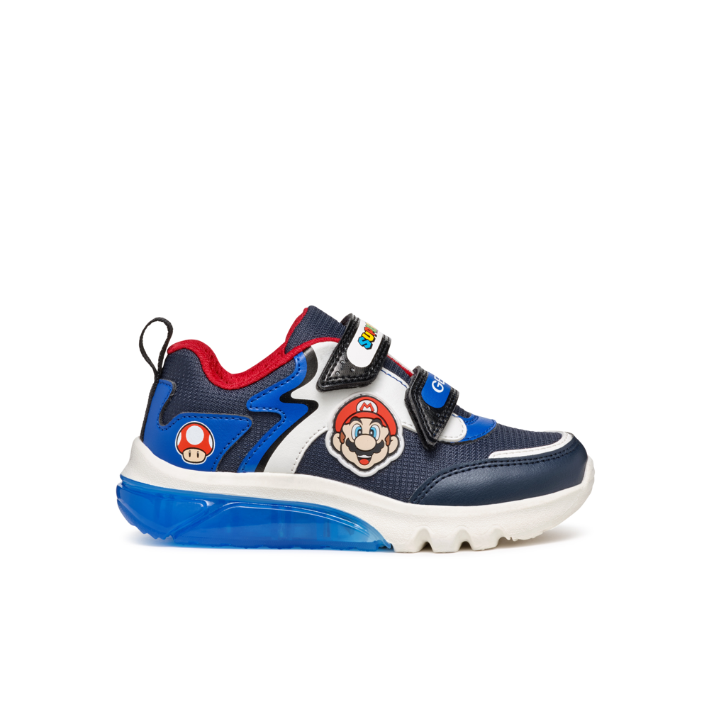 Geox Geox J Ciberdron E Mario J46LBI 054FU C4226 Navy/Royal Boys