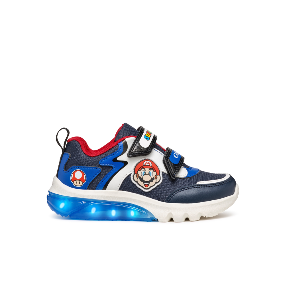 Geox Geox J Ciberdron E Mario J46LBI 054FU C4226 Navy/Royal Boys