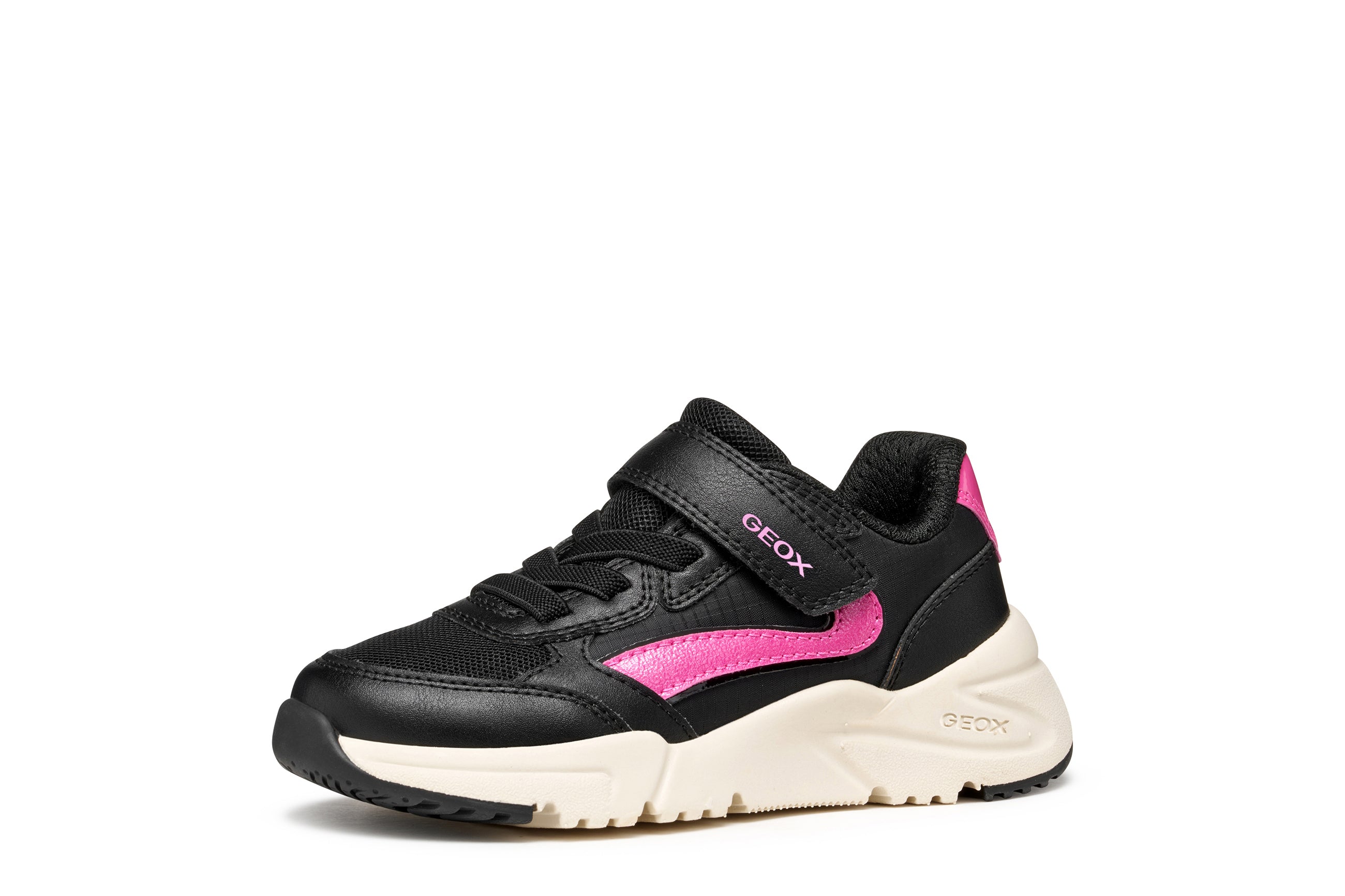Geox Geox J Loftus J46M2A OFU54 C0922 Black / Fuschia Black / Fuchsia Boys