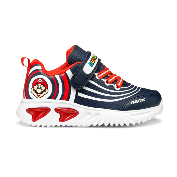 Geox Geox J Assister B.B J55dzb 02A54 C0735 Navy/Red Boys