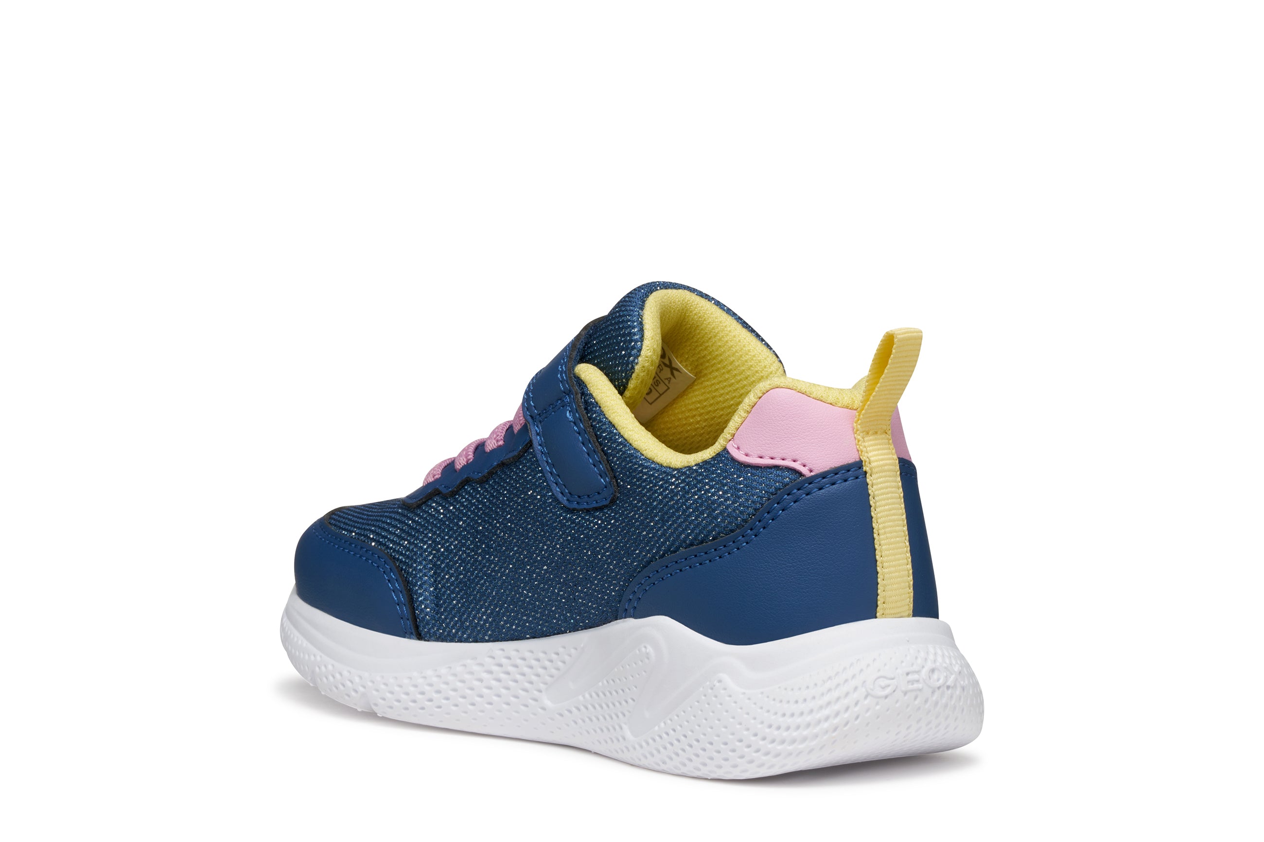 Geox Geox J SPRINTYE J55WA OAS54 C4BE8 Blue/Pink Girls Trainer Blue/Pink Girls