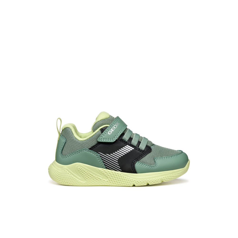 Geox Geox J Sprintye B.A J55gba 0Bc14 C0214 Green/Black Boys