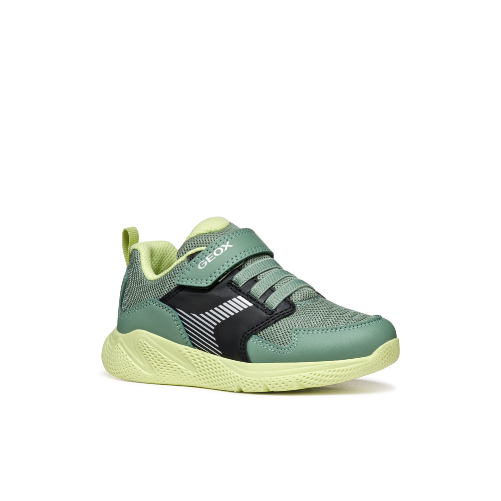 Geox Geox J Sprintye B.A J55gba 0Bc14 C0214 Green/Black Boys