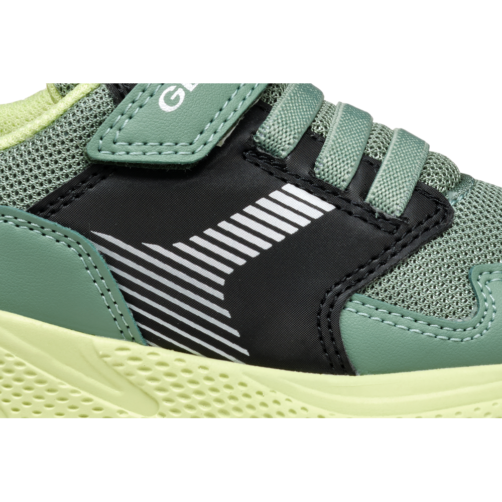 Geox Geox J Sprintye B.A J55gba 0Bc14 C0214 Green/Black Boys