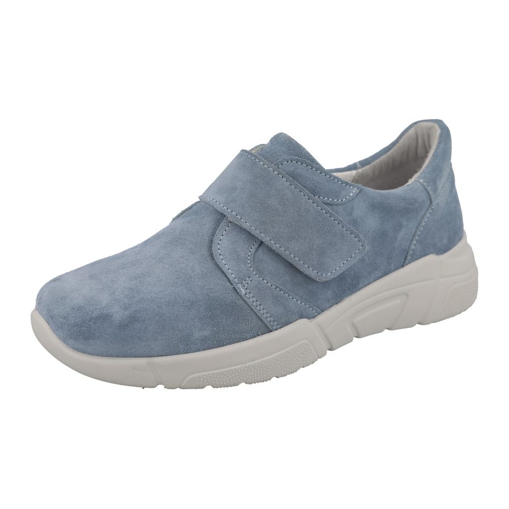 Db Shoes DB Shoes Kiwi 2V 75153N Blue Shoes Blue Suede Ladies