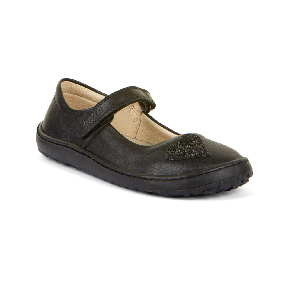 Froddo Froddo Nina H Barefoot G3140191 Black School Shoes Black Girls
