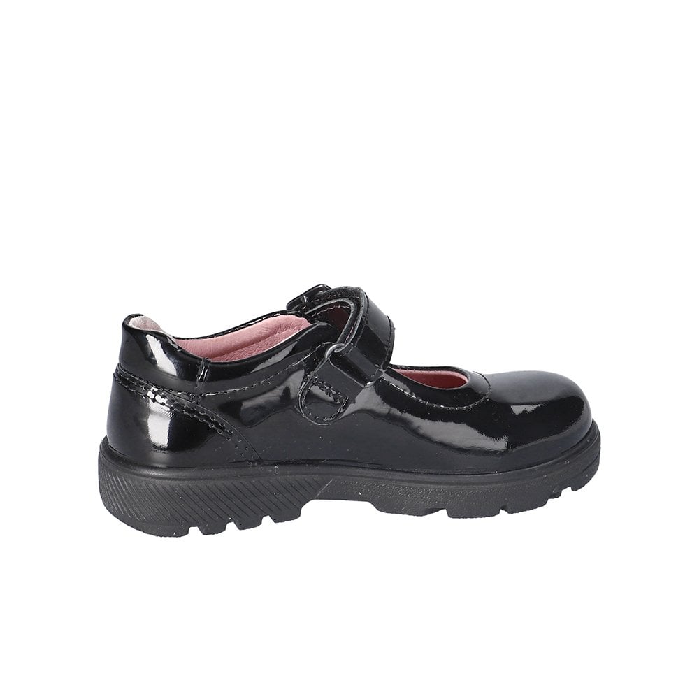 Ricosta Ricosta Alice 50 7701002/093 Black Patent Medium School Shoes Black Girls