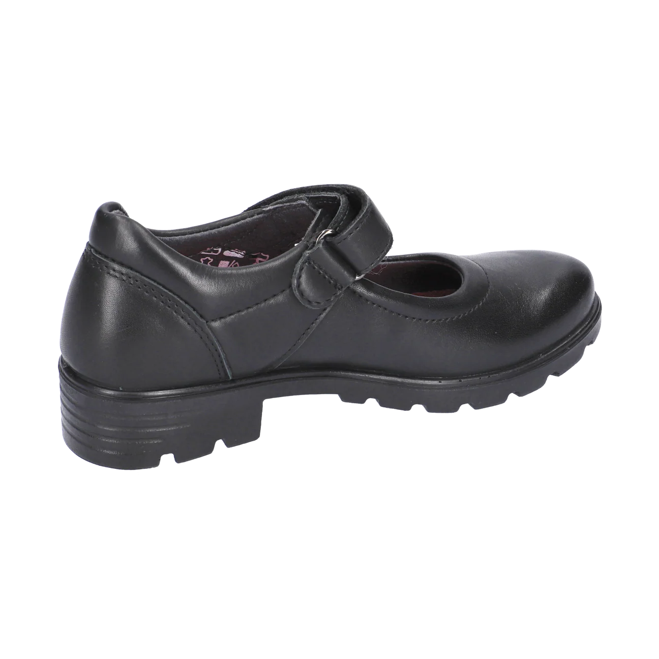 Ricosta Ricosta Nora 50 7200402/090 Black Leather Medium School Shoes Black Girls