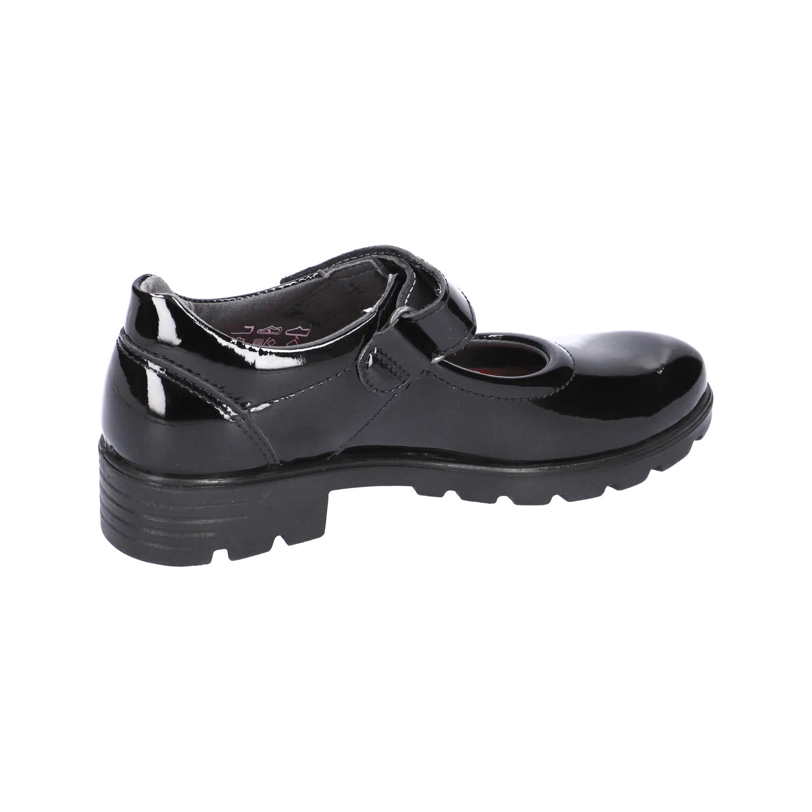 Ricosta Ricosta Nora 50 7200402/093 Black Patent Medium School Shoes Black Girls