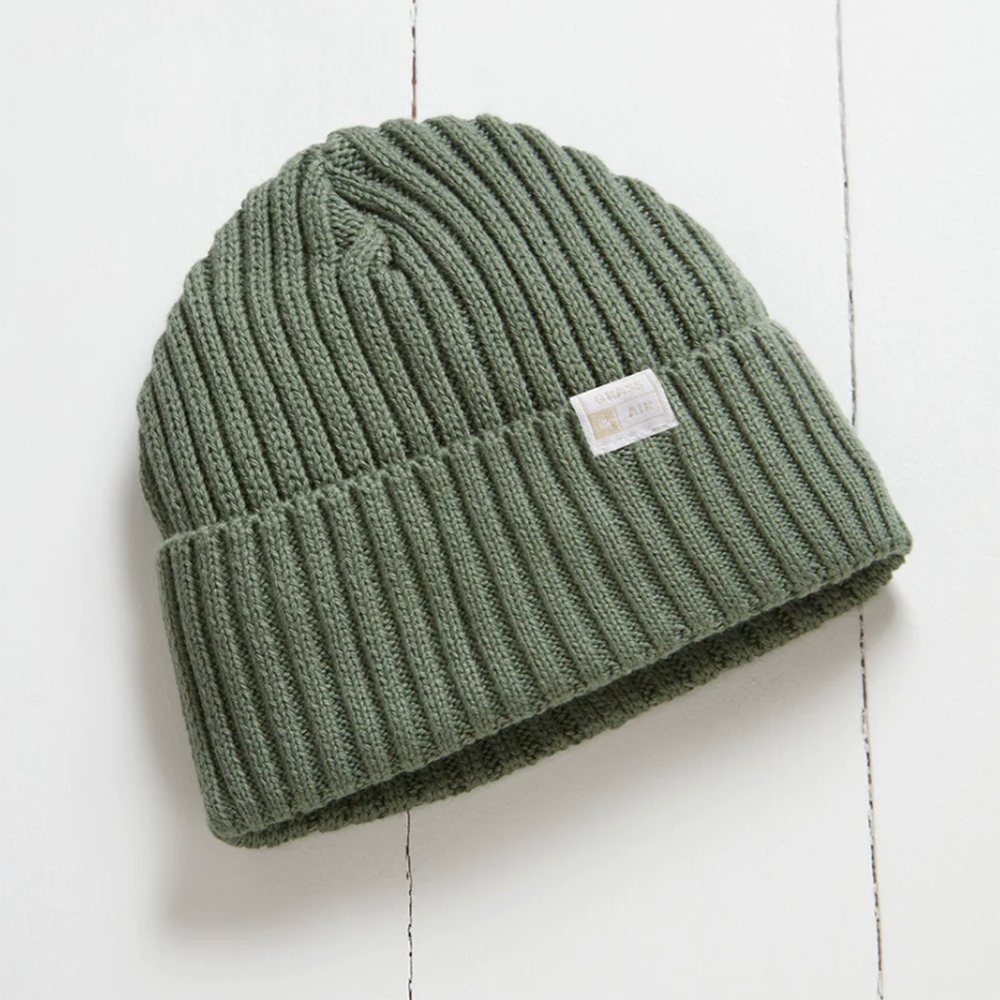 Grass & Air Grass & Air Beanie GA451 Khaki Unisex