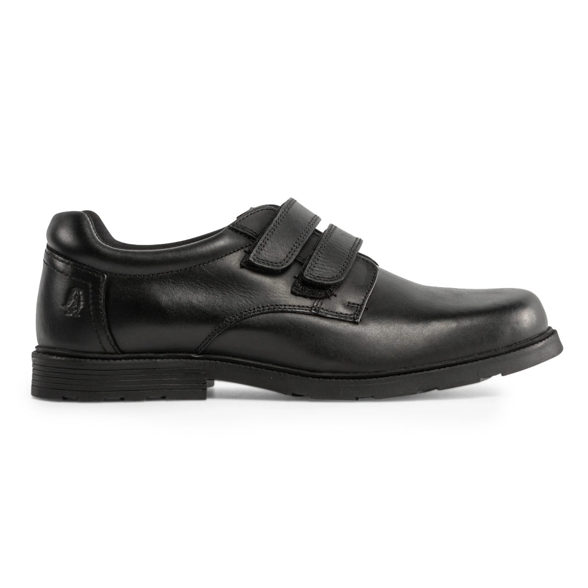 Hush Puppies Logan SNR 37550-69956 Black School Shoes