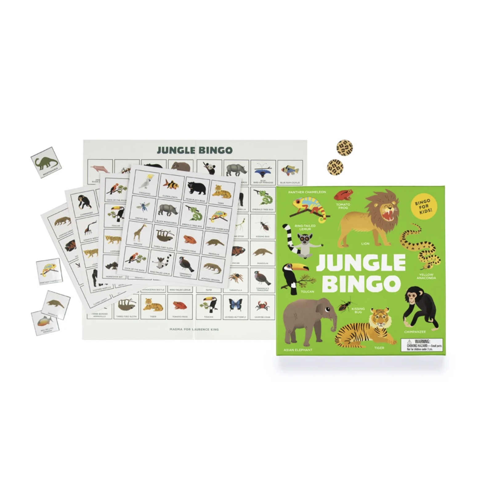Laurence King Laurence King JUNGLE BINGO Lk Bingo Multi Gifts