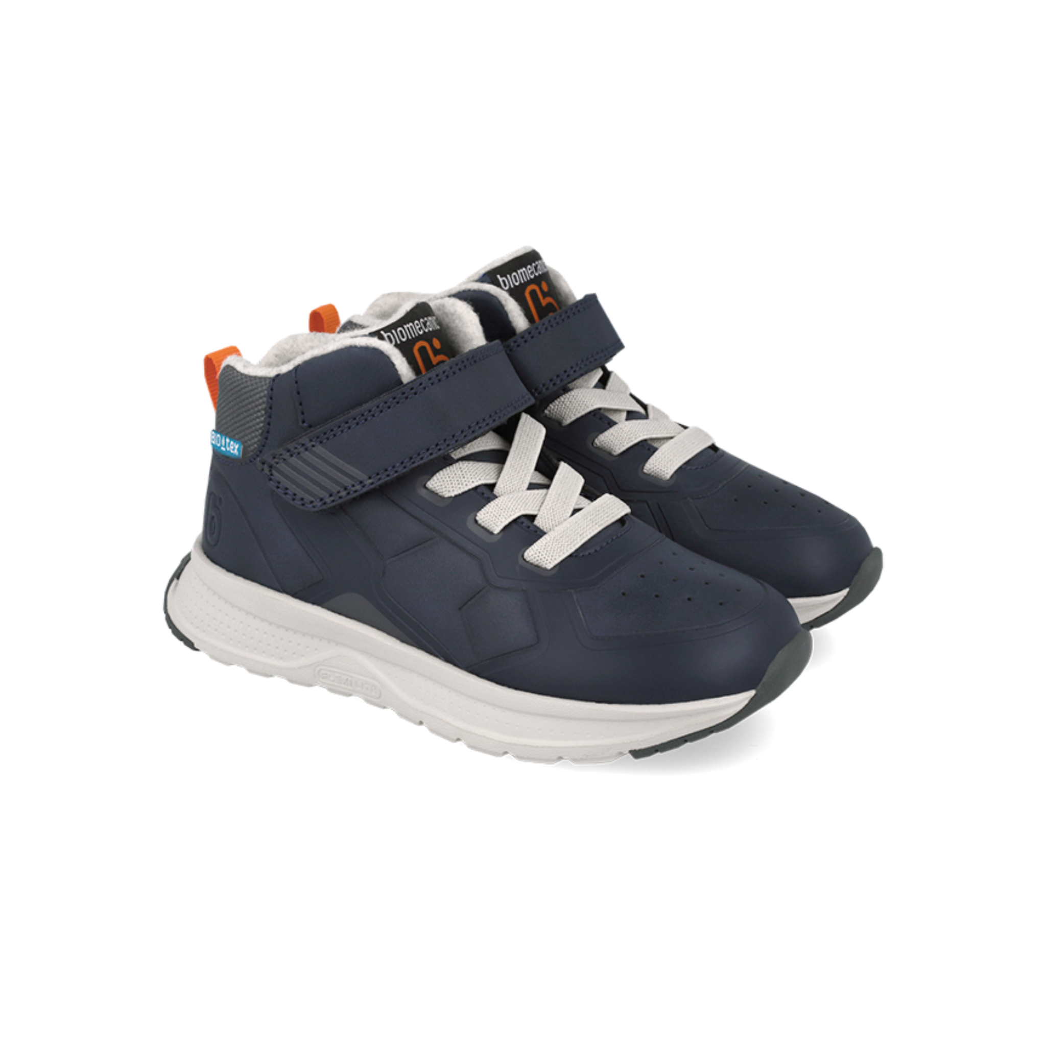 Biomecanics Biomecanics 251252-A089FM Waterproof Boys Blue Hi-Top Boys